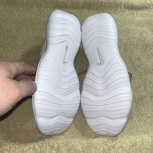 Nike Flex Size 10 Running Shoe Promo Sample Mustard Brown White main image 11
